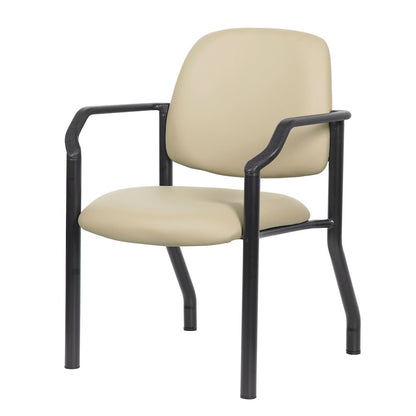 Boss Antimicrobial Guest Chair, 300 lb. weight capacity
