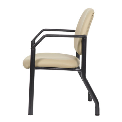 Boss Antimicrobial Guest Chair, 300 lb. weight capacity