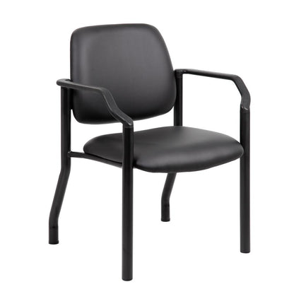 Boss Antimicrobial Guest Chair, 300 lb. weight capacity