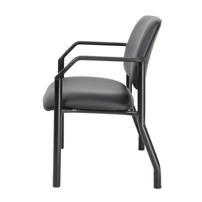 Boss Antimicrobial Guest Chair, 300 lb. weight capacity