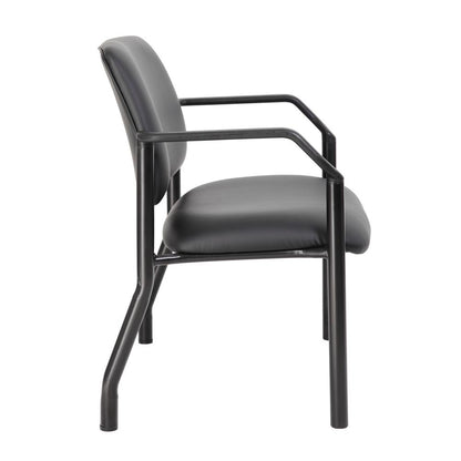 Boss Antimicrobial Guest Chair, 300 lb. weight capacity