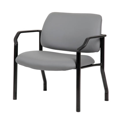 Boss Antimicrobial Guest Chair, 500 lb. weight capacity