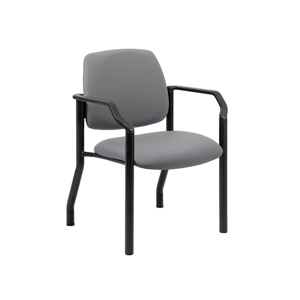 Boss Antimicrobial Guest Chair, 300 lb. weight capacity