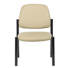 Boss Antimicrobial Armless Guest Chair, 300 lb. weight capacity