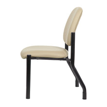 Boss Antimicrobial Armless Guest Chair, 300 lb. weight capacity