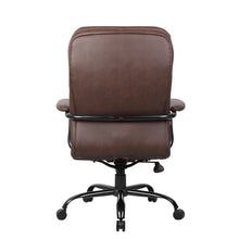 Boss Heavy Duty Double Plush LeatherPlus Chair - 400 Lbs.