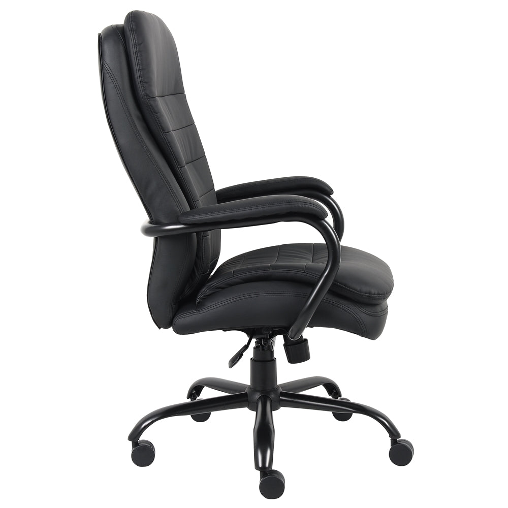 Boss Heavy Duty Double Plush CaressoftPlus Chair - 400 Lbs.