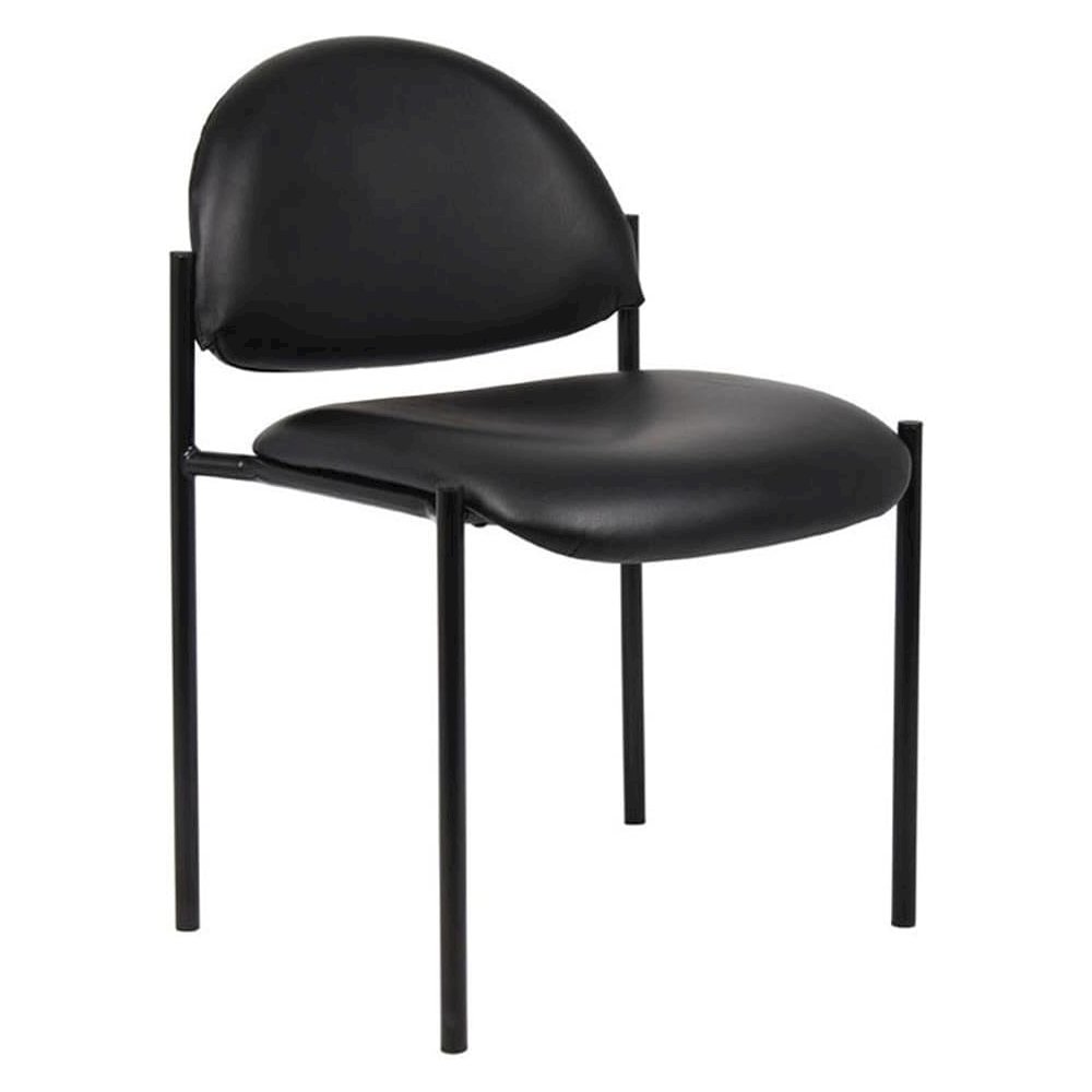 42" Round Conference Table with 4 Stacking Chairs, Mocha