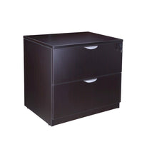 Boss 2-Drawer Lateral File, Mahogany