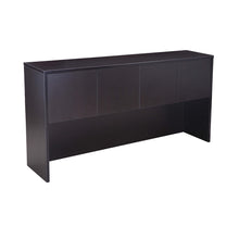 Boss Hutch With Doors, Mocha 71*15*36