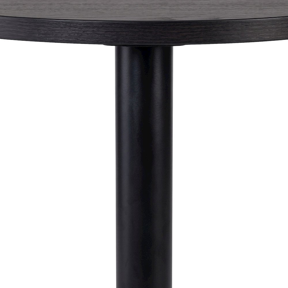 Bison Office Wooden Wood Desk with Bullet-Shaped Top and Wide Mocha Finish