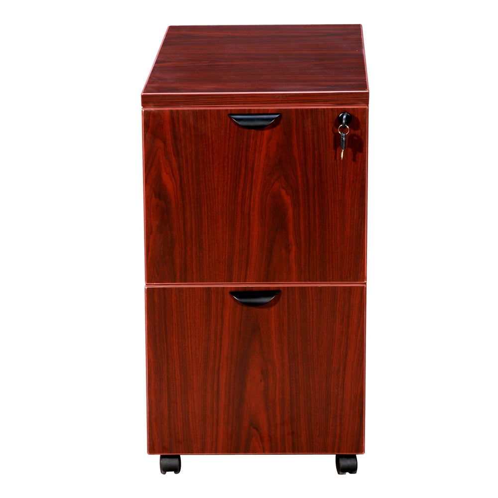 Boss Mobile Pedestal, File/File Mahogany 16*22*29.5H