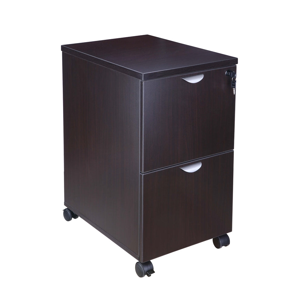 Boss Mobile Pedestal, File/File Mocha 16*22*29.5H