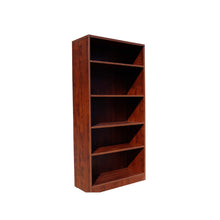 Boss Bookcase, 31W X14D X 65.5H  Mahogany