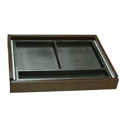 Boss Center Drawer - Mahogany