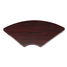 Boss Corner Table, Mahogany