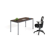 Single Desk, 66" X 24" Desk Top, Driftwood