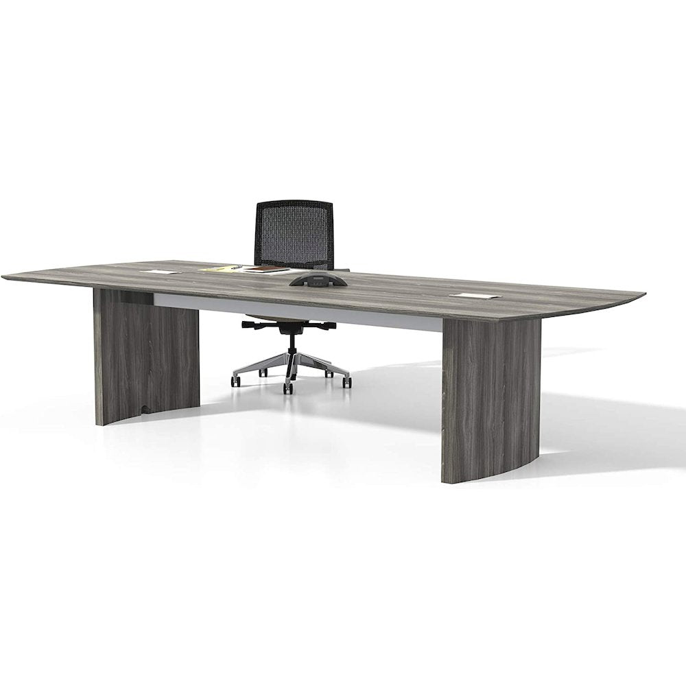 Medina Conference Table (10'), Gray Steel