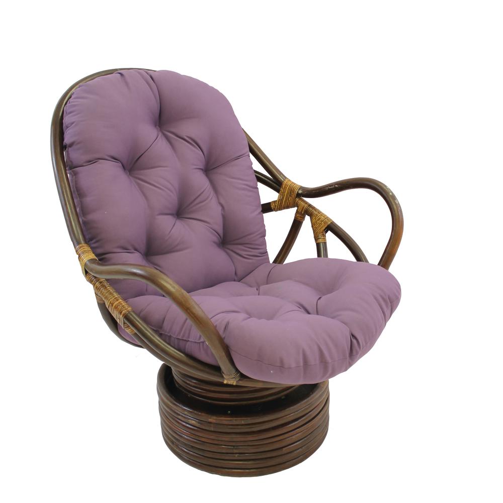Swivel Rocker with Twill Cushion