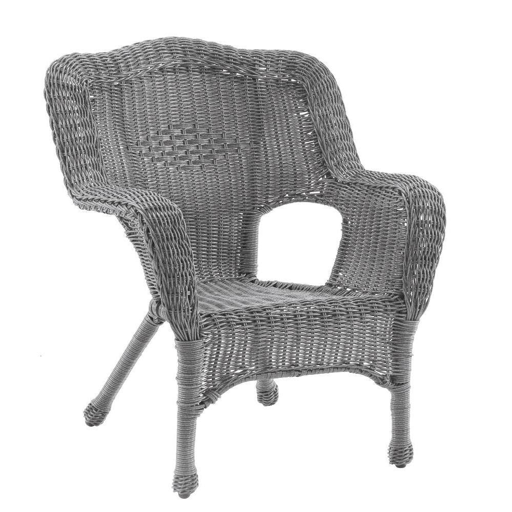 Camelback Resin Wicker Patio Chair