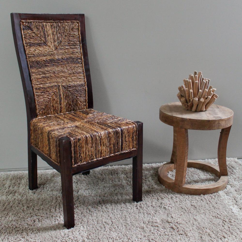 Set of Two Dallas Abaca Weave Dining Chair