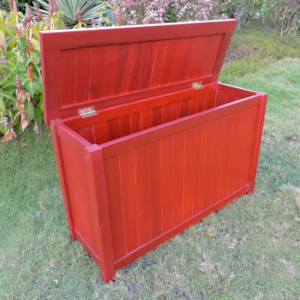 Royal Fiji Acacia Rectangular Storage Trunk