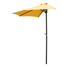 9-Foot Half Round Wall Hugger Umbrella