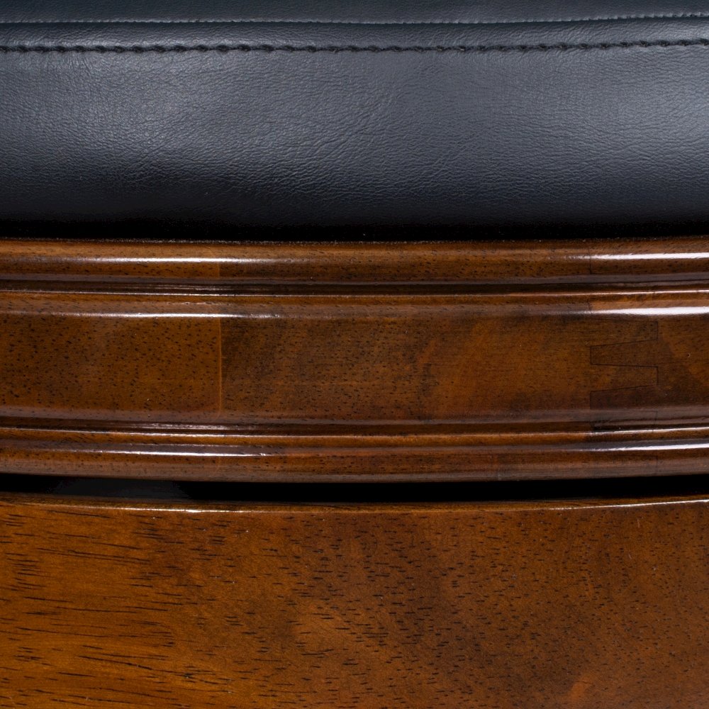 Balen Swivel Bar Stool -Cappuccino Finish