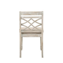 Havanna Set of 2 Off White 19" Wide Contemporary Fabric Chair with Cushion
