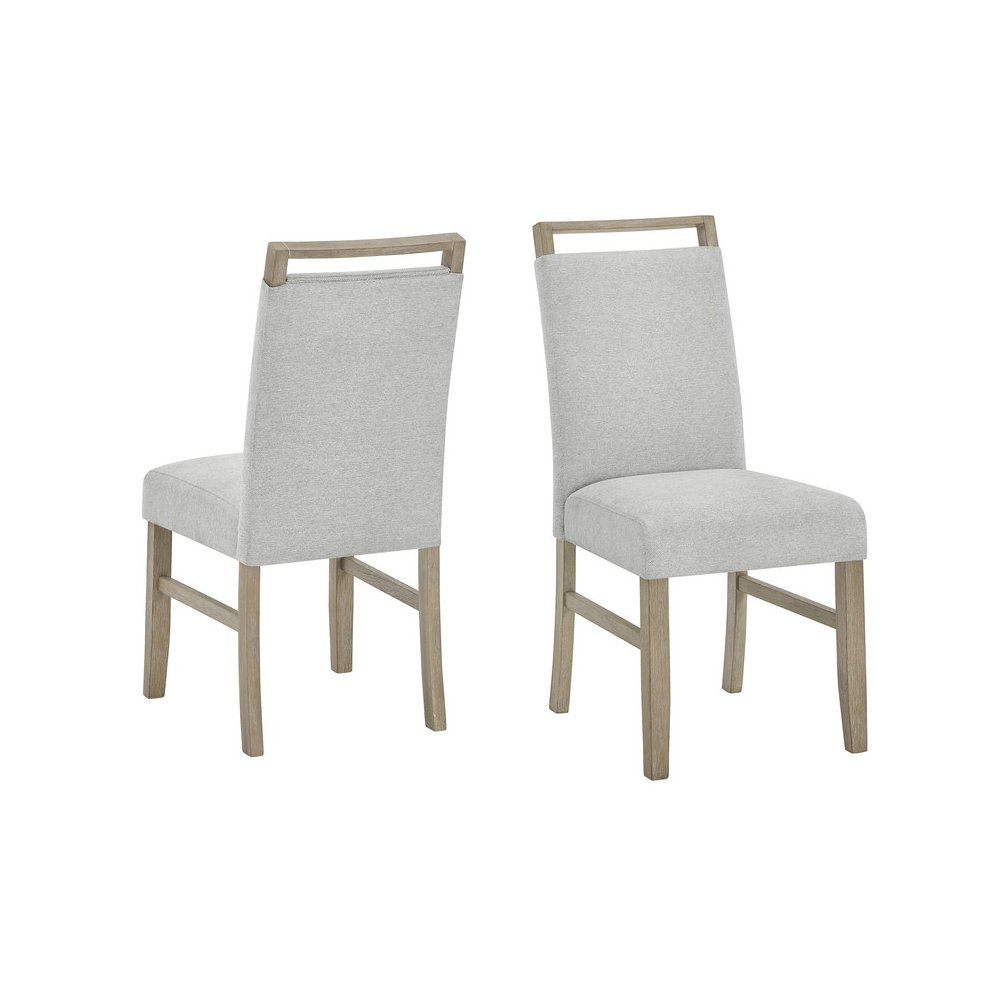 Tabitha 6Pc 66"W Rectangular White Faux Marble Top Dining Set with Bench