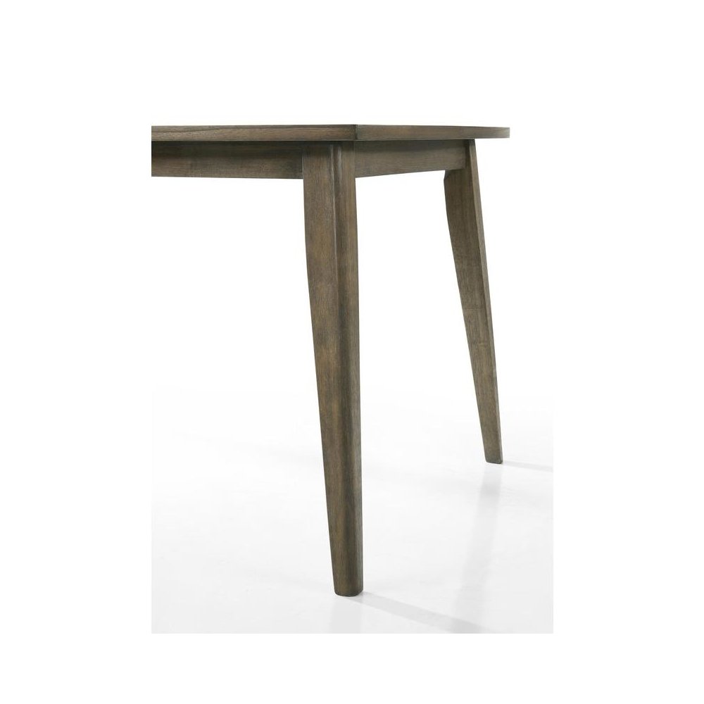 Bistro Vintage Walnut 72" Wide Contemporary Rectangle Dining Table