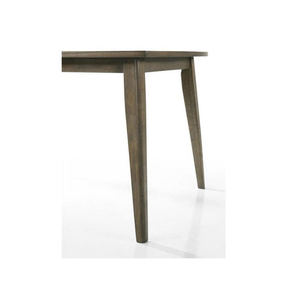 Bistro Vintage Walnut 72" Wide Contemporary Rectangle Dining Table