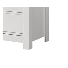 Cassini White 5-Drawer Chest