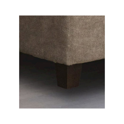 Fabric Sectional Sofa with Right Facing Chaise, Storage Ottoman