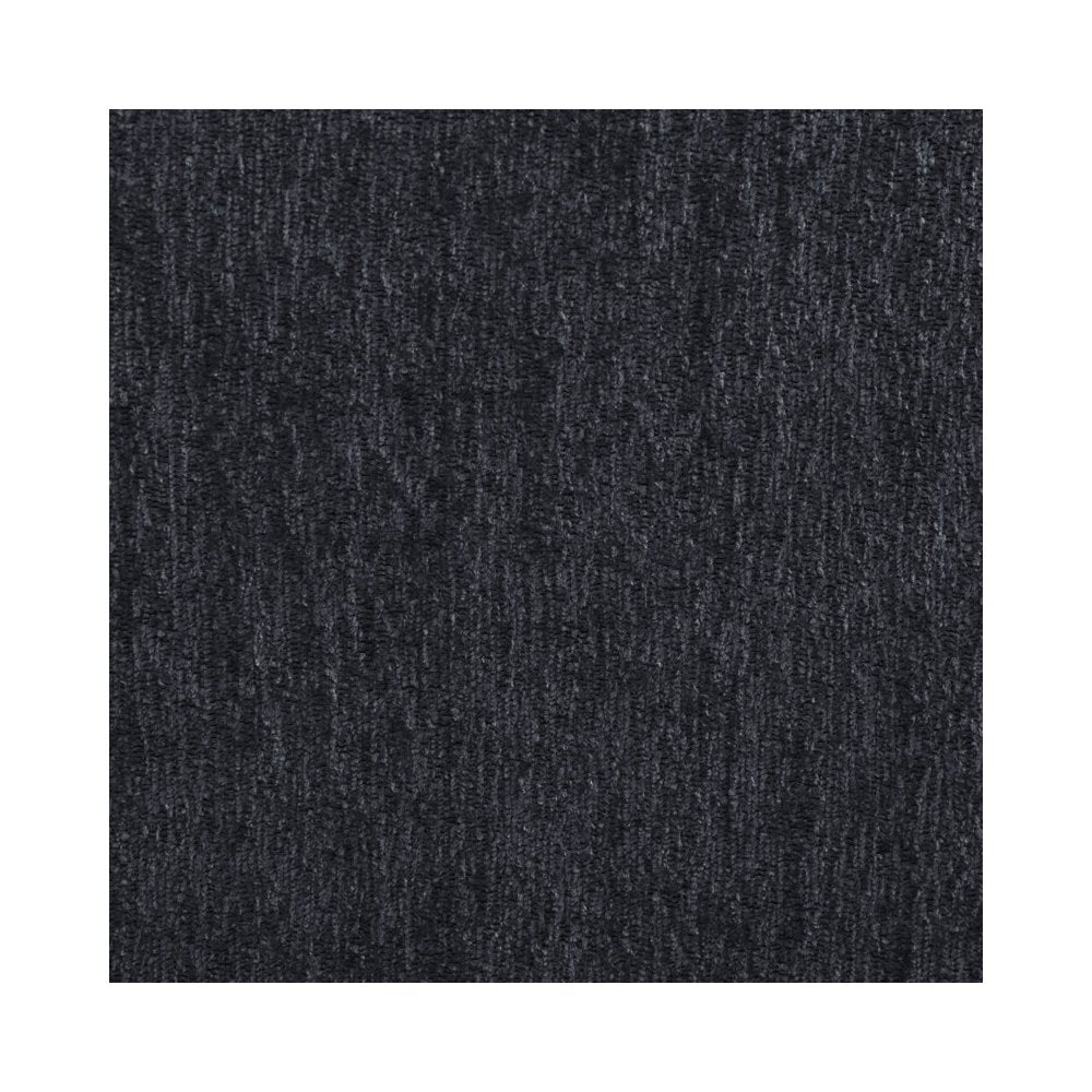Celine 128"W Charcoal Chenille Fabric Corner Sectional Sofa