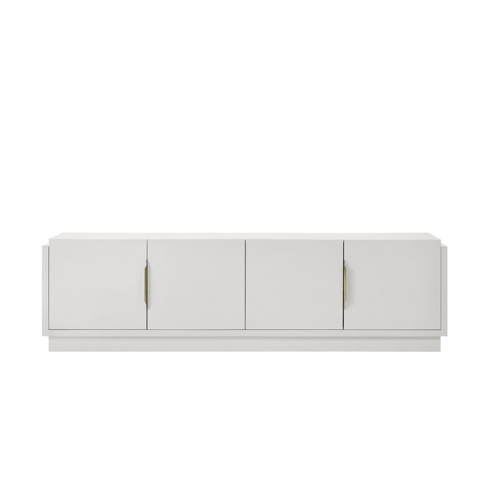 Palmer 70"W White 4-Door TV Stand