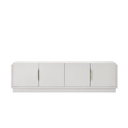 Palmer 70"W White 4-Door TV Stand