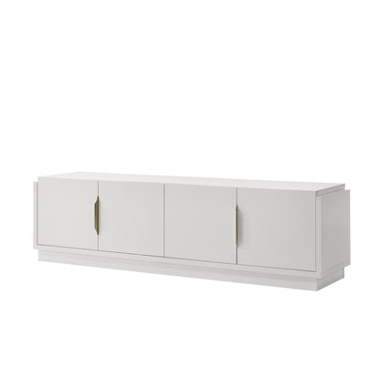 Palmer 70"W White 4-Door TV Stand