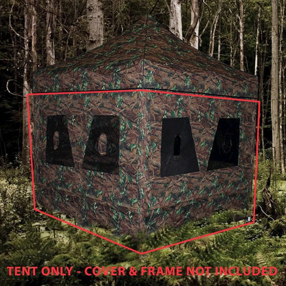 King Canopy 8x8 ft Screen Room Attachement, fits Instants Pop-ups 8-Ft x 8-Ft