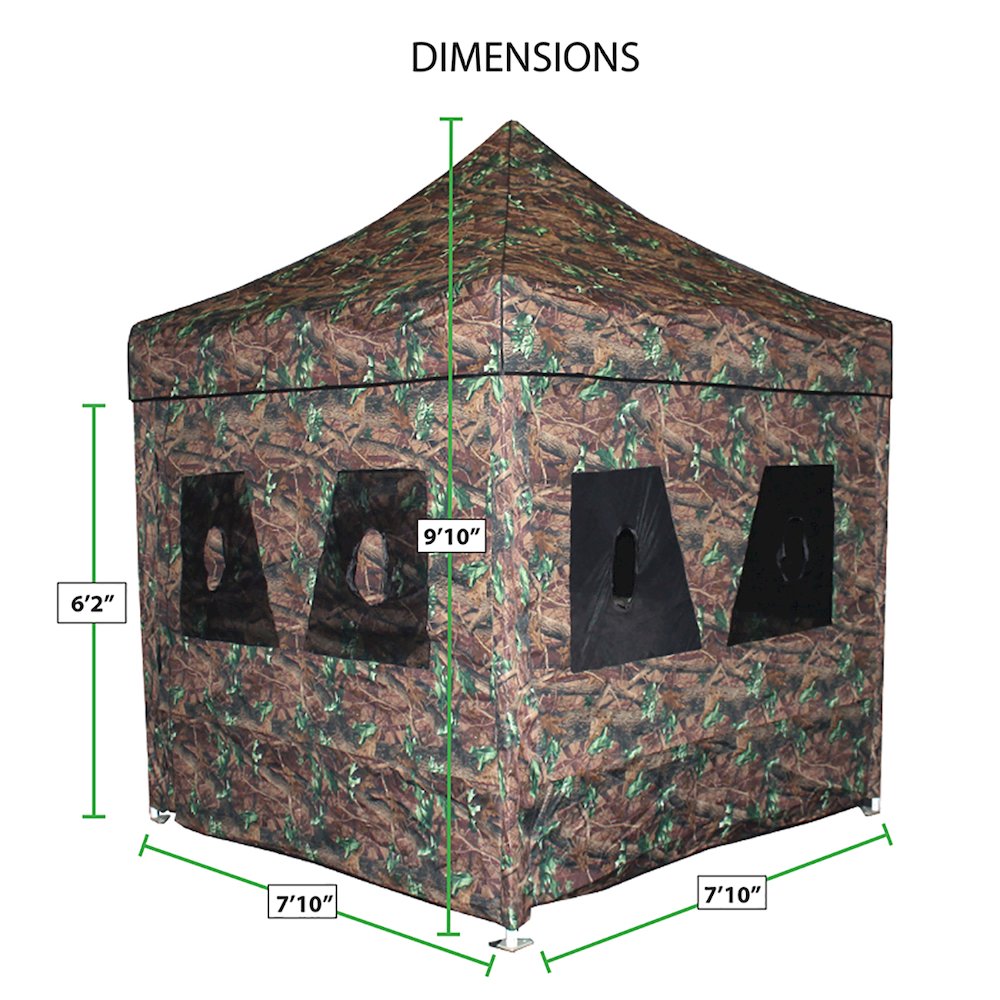 King Canopy 8x8 ft Screen Room Attachement, fits Instants Pop-ups 8-Ft x 8-Ft