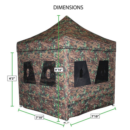King Canopy 8x8 ft Screen Room Attachement, fits Instants Pop-ups 8-Ft x 8-Ft