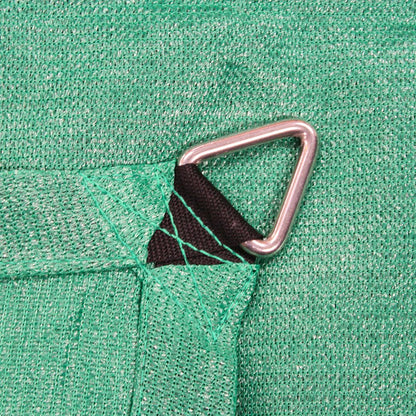 King Canopy 10-Feet Triangle Sun Shade Sail, Woven Fabric, Green
