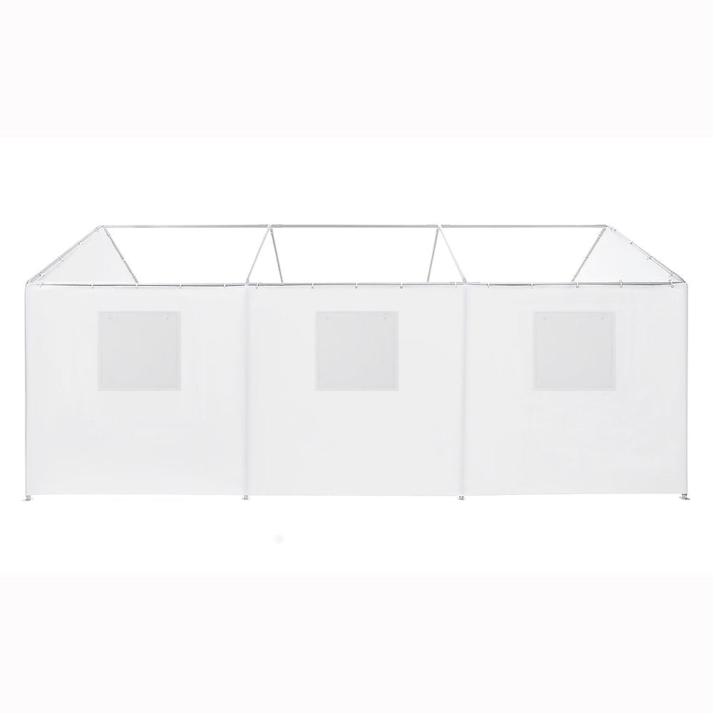 King Canopy 10x20 ft Greenhouse Sidewall Kit w/ Screens, Opaque