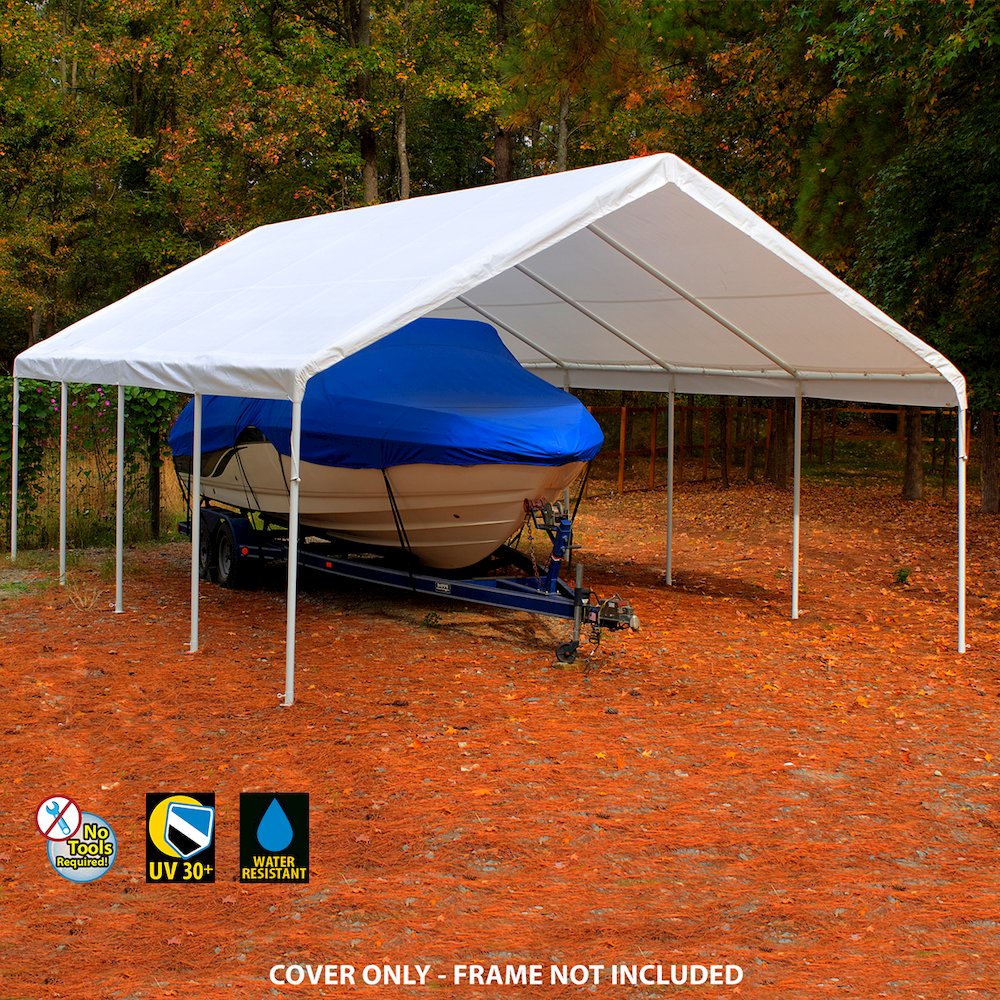 King Canopy Replacement Drawstring Cover 18-Feet by 27-Feet