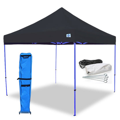 King Canopy Tuff Tent  10x10 ft  Instant Pop up Canopy , Black Cover