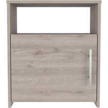 Nordico Nightstand Light Gray MDF