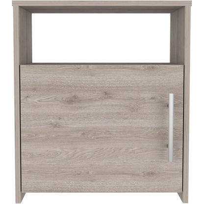 Nordico Nightstand Light Gray MDF