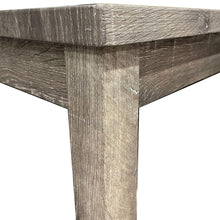 Vitaliya 36" Antique Natural Oak Square Counter Height Table