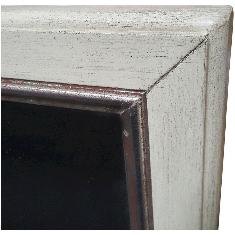 Emory Antique Cream With Mirrored Mirror