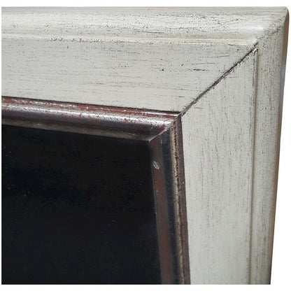 Emory Antique Cream With Mirrored Mirror